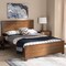 Baxton Studio Catalina Modern Brown-Finished Wood Full Platform Bed 143-7861 - alternate 5